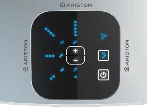 Az Ariston Velis EVO villanybojlerek okos kezelőfelülete