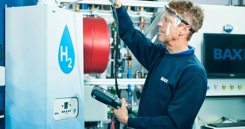 Baxi kazánok hidrogén tüzeléssel 20%-os részarányig