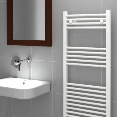Fürdőszoba fűtés törölközőszárító radiátorral