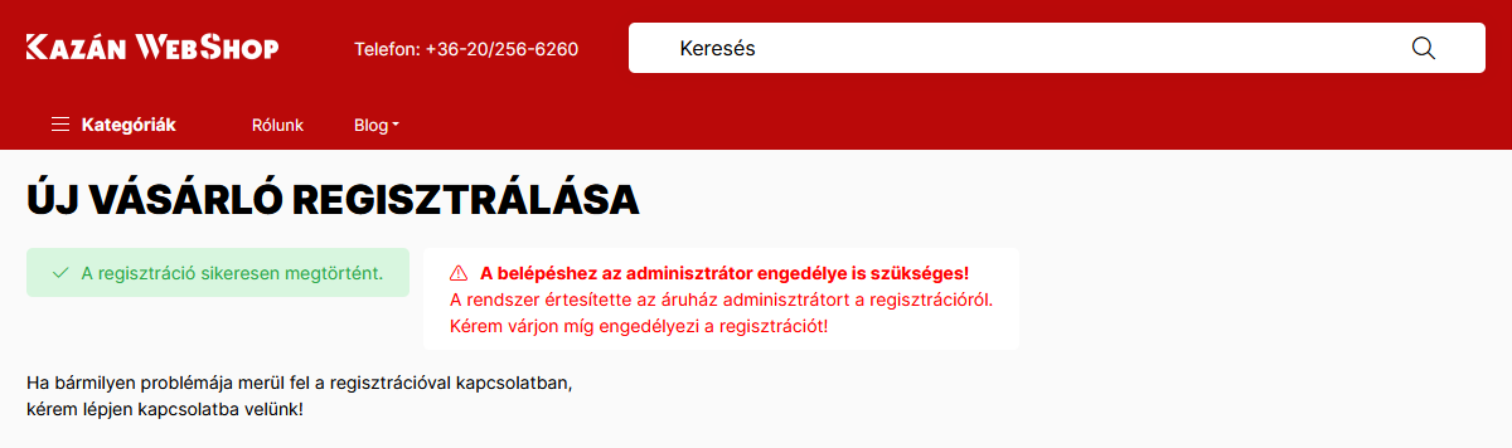 Visszaigazoló ablak